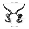 Pikkukuva 5 / 5: Sleepy Hollow Maleficent Maleficent Huppu Hiusten Asusteet Viikon Halloween Masquerade Sivu Tarvikkeet