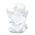 Miniatyrbillede 1 af 5: Kerub Statue Livagtigt Udseende Boglæsning Holdbar Resin Bredt Anvendt Haveengel til Soveværelse Kontor Bibliotek