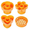 Miniatyrbillede 1 af 3: 4 stk. Cirkel Silikoneform Donuts Bageforme Blomster Donuts Forme Bageplader Ovn Bagefade Ovn Donut Skærer