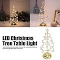 Miniatyrbilde 5 av 5: Juletre Krystall Bordlampe LED Juletre Bordlampe for Soverom Baderom Trapp Varm Gull