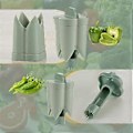 Miniatyrbilde 4 av 5: 2 stk. Pepper Corer, Bell Peppers Frøfjerner Chili Peppers Frø Frukt Grønnsaks Kjerne Separator Enhet