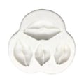 Miniatyrbillede 2 af 2: Silikoneforme Fondantform DIY Bageform Læbeform Kagedekorationsværktøj