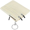 Pikkukuva 5 / 5: Naisten aito nahkainen kolikkopussi Mini Pouch Change Wallet avaimenperällä