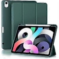 Miniatyrbilde 1 av 5: Etui Kompatibelt med iPad Air 4. Generasjon 2020 10,9 Tommer [Pennesholder/2. Generasjon Pennelading] [Automatisk Søvn/Våkne], Trifold Stativ Smart Etui Kompa