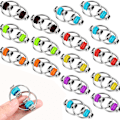 Miniatyrbild 1 av 5: 10 st fidget cube vuxen ventil cykelkedja leksak dekompression metall nyckelring dekompression kedja