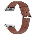 Miniatyrbild 1 av 5: Läderarmband Mjukt Material Armband Handledsrem för Redmi Watch 3 Lite 3 (Brun)