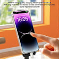Miniatyrbild 2 av 5: Bluetooth Audio Power Telefonhållare, Telefonställ med Bluetooth-högtalare (Grå)