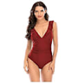 Miniatyrbild 3 av 3: Flickors badkläder bikini endel damer volang damer bikini badkläder Xxl Grön