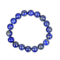 Miniatyrbilde 4 av 5: 4 6 8 10 12mm 100% naturlige Lapis Lazuli armbånd Bangles Røde perler Meditasjon Healing Blå stein Mote smykker (Perler 8mm)