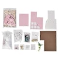 Miniatyrbild 1 av 5: DIY Handgjord Miniatyr Rosa Flickas Träloftdockhusmodellkit Leksakspresent ( )