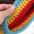 Miniatyrbillede 4 af 4: Damehatte Vinter Vandrehue Beanie Paryk Dreadlock Hue Flettet Hat Paryk Sportshat
