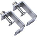 Miniatyrbild 1 av 5: Robust C-klämma i rostfritt stål, 2 st C-klämmor, 65 mm robust C-klämma