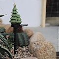 Miniatyrbilde 5 av 5: Solcelle Hagelys Juletre Stake Lys LED Plen Belysning for Julehagedekorasjon