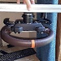 Miniatyrbild 2 av 5: Rattfäste Ställhållare med Skruvar för FANATEC Ratt Fixeringsfästen Tillbehör (A)