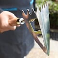 Miniatyrbillede 4 af 5: 2 Premium Trekant-Hacke med Rustfrit Stål Blad Træhåndtag
