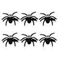 Miniatyrbillede 1 af 3: 6 stk. Spøgelses Sort Edderkop Hårspænder Halloween Klæd Ud Hår Ornament Party Props Edderkop Hårklemmer Sjove Hårnåle Hårtilbehør til Børn