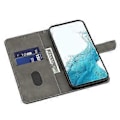 Miniatyrbilde 2 av 5: Magnetisk etui til Samsung Galaxy A35 5G med 3D-mønstertrykk i lær (Rosa gull sommerfugl)