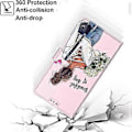 Miniatyrbillede 4 af 5: (Style 12) ChoosEU Etui til Huawei P Smart 2019 Læder Etui med Silikone Stødsikkert Wallet Flip Etui og Folio Stand Funktion Stilfuldt Mønster til Pige