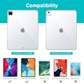 Pikkukuva 2 / 5: ESR Suojakotelo iPad Pro 12.9 2020/2018, TPU-takaosa, Ohut C