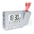 Miniatyrbild 1 av 5: Projektionsväckarklocka med USB, Batteribackup, 180 Display