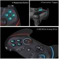 Miniatyrbilde 5 av 5: Bryterkontroller, Pro-kontroller fjernkontroll Gamepad, støtter Gyro,