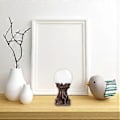 Miniatyrbild 1 av 5: 1 st Träsnideri Bas Kreativa Kristaller Glas Display Bas Premium Display Bas
