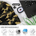 Miniatyrbilde 4 av 4: USB-oppladbar 4 LED-lue, lysende luebelysning og blink