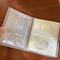 Miniatyrbillede 2 af 5: PVC transparent opbevaringspose forseglet pose øreringe ring halskæde smykker anti-oxidation ins smykker støvpose opbevaringsbog