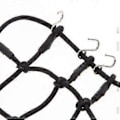 Pikkukuva 3 / 5: RC Joustava 110x190mm / 4.33x7.48 tuumaa. Tavaraverkko metallikoukulla RC-ajoneuvoille, Crawler Buggy -auto D90 per per per - Teline (musta)
