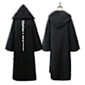 Miniatyrbillede 2 af 2: Star Wars Obi-Wan Kenobi Jedi Ridder Voksen Kostume Kappe Dragter Halloween V1 (S sort)