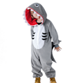 Pikkukuva 2 / 3: Näytä puku Hai lapset Piirretty Pyjamat Halloween Puku.M 115-125.1