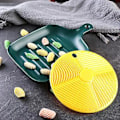 Miniatyrbilde 2 av 5: 1/2 stk Gnocchi Brett DIY Spaghetti Maker Håndlaget Pastaform med Hengende Hull Matverktøy for (1 stk)