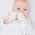 Miniatyrbilde 2 av 5: 5 Par Baby Anti-Rippehansker Myke Bomulls Hansker Nyfødt Ansikt for Beskyttelse