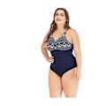 Miniatyrbillede 5 af 5: Pigetøj til piger, stor størrelse, endelst, sexet, åndbar badetøj, 4XL, sort safflower