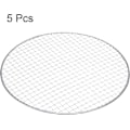 Miniatyrbilde 3 av 5: 5 stk runde grillnett i 13\" diameter, galvanisert jern