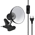 Miniatyrbilde 1 av 5: Bærbar Aluminium Klemmespotlight, Klemmelampe Med Fleksibelt Lyshode, Energibesparende Design for Skrivebord, Sengekanter, Varmeavledningshull Sikrer Sikkerhet