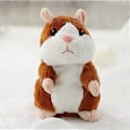 Miniatyrbilde 5 av 5: Snakkende Hamster Plysjleketøy, Gjenta Det Du Sier Morsomme Utstoppede Leker for Barn
