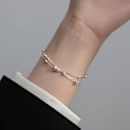 Miniatyrbilde 5 av 5: 925 Sterling Sølv til Kvinner, Ankelarmbånd for Kvinner, Basic Chain