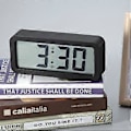 Miniatyrbillede 4 af 5: Digitalt Vækkeur LCD Display Musik Bord Vægure Dekoration til Hjem Soveværelse