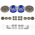 Miniatyrbild 1 av 5: W3JF Fjärrkontroll Bil Transmission Differential Växel 39T Fjärrkontroll Modell Fordonsdel för XV0