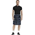 Pikkukuva 1 / 5: Irlantilainen ruudullinen vihreä kiltti - Skotlantilainen Pyhän Patrickin vihreä laskostettu asu Tartan-hame Kiltit vaatteet miehille ja naisille (M vihreä)