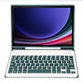 Pikkukuva 3 / 5: Tyyppi D A710B Samsung Galaxy Tab S9 X710/X716B/X718U Bluetooth-näppäimistö Suojakotelo PU+TPU (Tyyli D)
