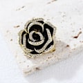 Miniatyrbillede 3 af 5: Moderigtigt Rhinestone Kameliablomst Emjle Broche til Kvinder