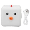 Miniatyrbild 1 av 5: Färgglad Kub Kyckling Nattlampa USB-Laddning LED Kub Nattlampa med Touchsensor för Amning Barn Sömnhjälp