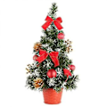 Miniatyrbilde 4 av 5: 2023 20/30/40cm Nytt Juletre Julepynt Lite Juletre Hjemmebord Ornamenter Gaver Kunstig Snø (Stil D 8 stk)