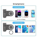 Miniatyrbild 1 av 5: Smartphone Grepp Handhållet Selfie Booster Magnetiskt Handgrepp Bluetooth Fjärrkontroll Handtag