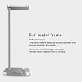 Miniatyrbild 5 av 5: Multifunktionellt Hörlursställ U-formad Design Mobiltelefon Hörlursförvaringsställ (Svart)