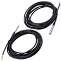 Miniatyrbilde 1 av 3: 2PCS DS18B20 3M Kabel Digital Temperatur Termisk Vanntett Probe Sensor