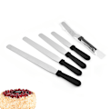 Miniatyrbilde 5 av 5: Skråspadd Icingspadd Rustfritt stål Offset Spatel, kake