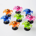 Miniatyrbilde 4 av 5: 10 stk. hoppende edderkopper, falske hoppende edderkopper, plast edderkopp, hoppende edderkopp, fjærutløser, edderkopp, fjærutløser, leker (tilfeldig farge)